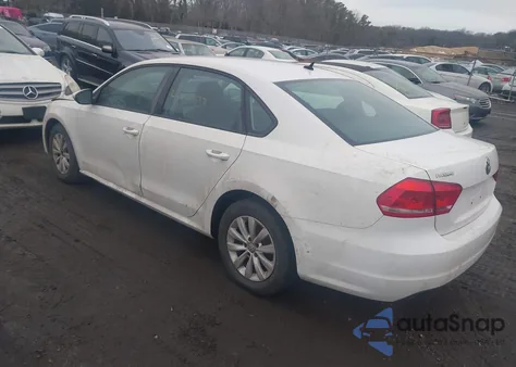 2012 Volkswagen Passat 2.5L S from USA, damaged, VIN 1VWAP7A38CC019042